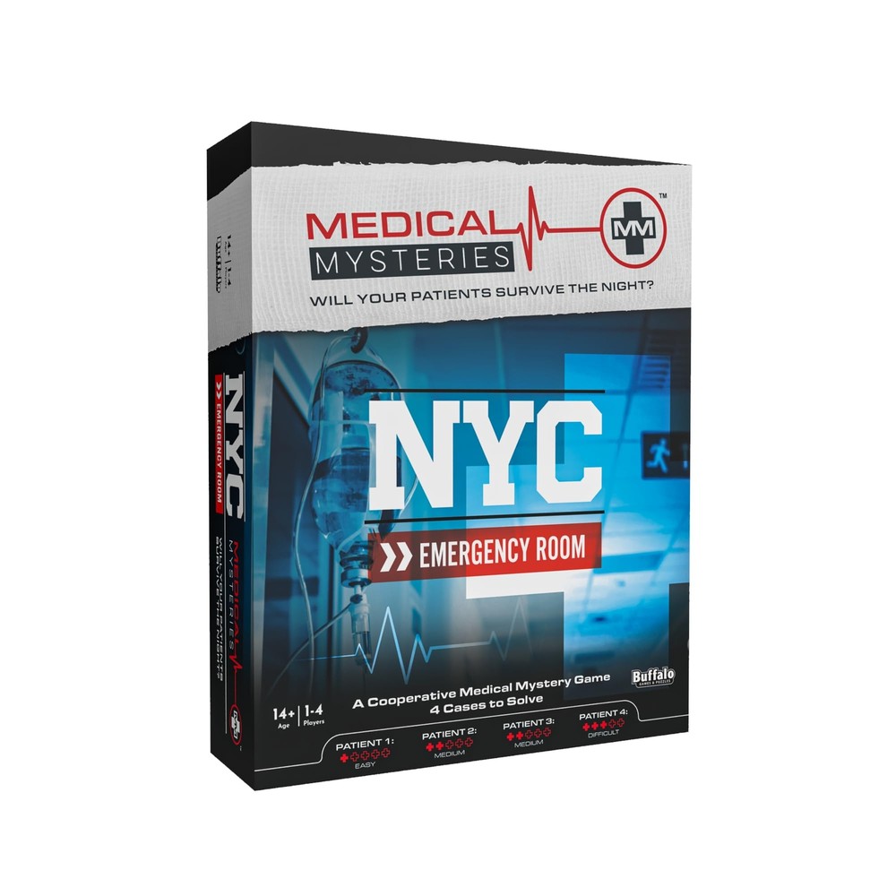- Medical Mysteries: NYC Emergency Room - New Game Night Staple - Escape Room...