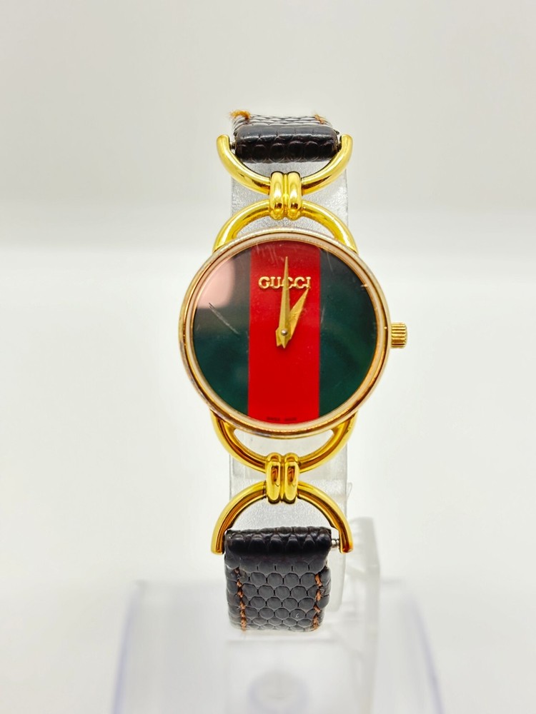[Exc+5] Gucci 6000.2.L Vintage Watch Sherry Line Women's QZ Used Working