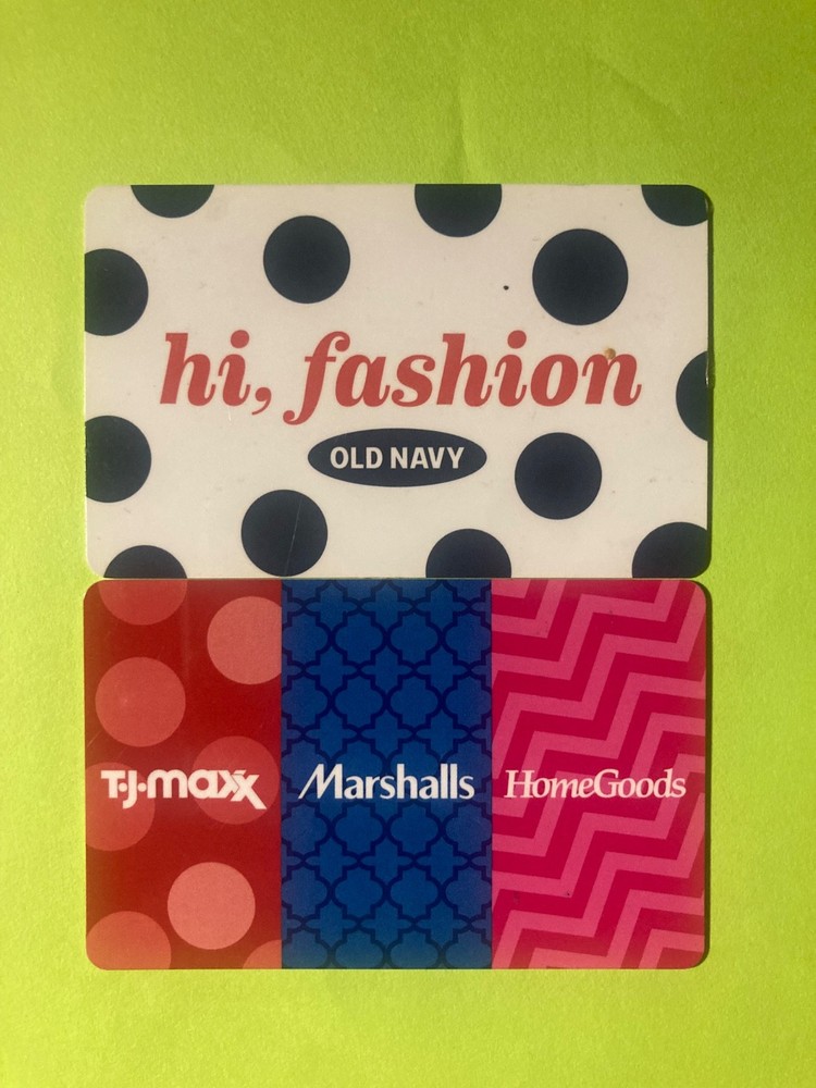 Gift Card: Old Navy & Marshall Gift card $55.28-image