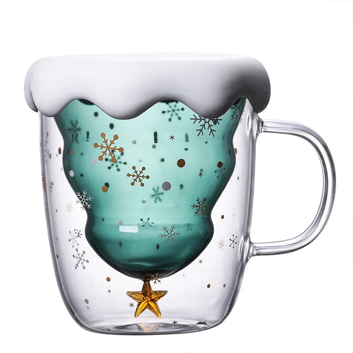 Christmas 2024 Christmas Tree Cup Winter Holiday Party Gifts for Women Men