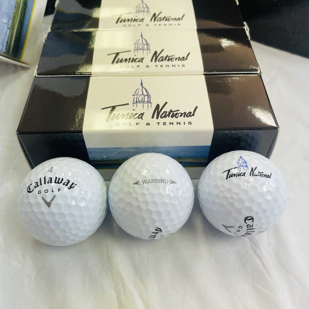 Callaway Warbird Golf Balls Tunica National Edition White 24-Pack