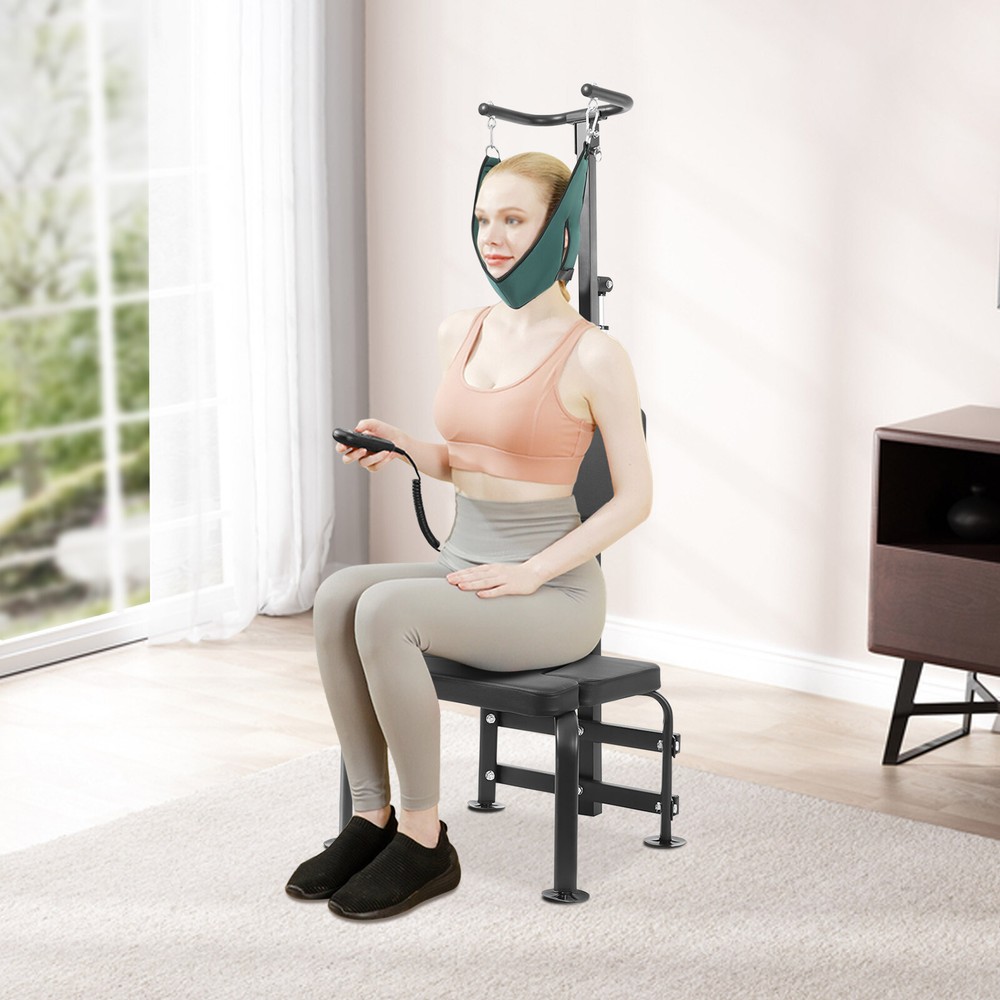 Neck Stretching Training Equipment, Electric Stretcher Cervical Traction Device