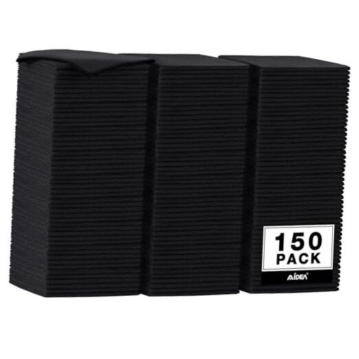 Microfiber Cleaning Cloth Microfiber Towels for Cars, Premium Car 150PK Black