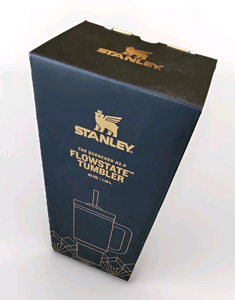 BOX ONLY Stanley ART DECO Flowstate H2.0 Quencher Tumbler Limited Edition 40 oz