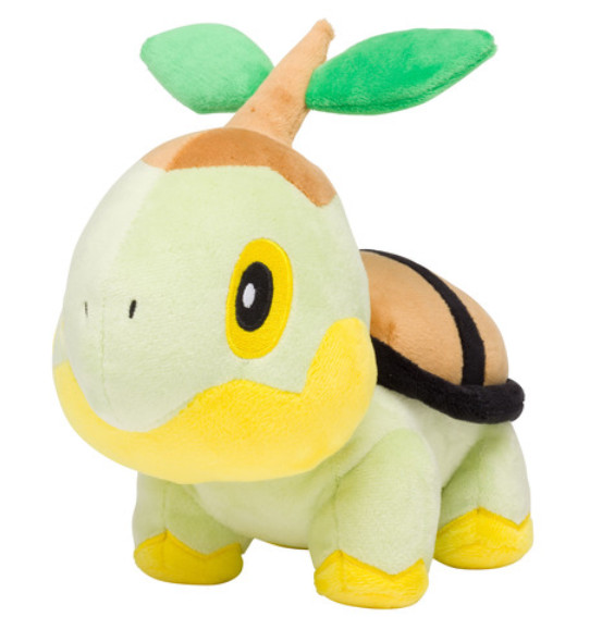 Pokemon Turtwig Plush Toy – Soft Anime Manga Stuffed Figure New