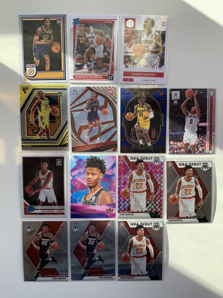 Rookie Lot Cam Reddish Bennedict Mathurin Bonus Mystery Pack