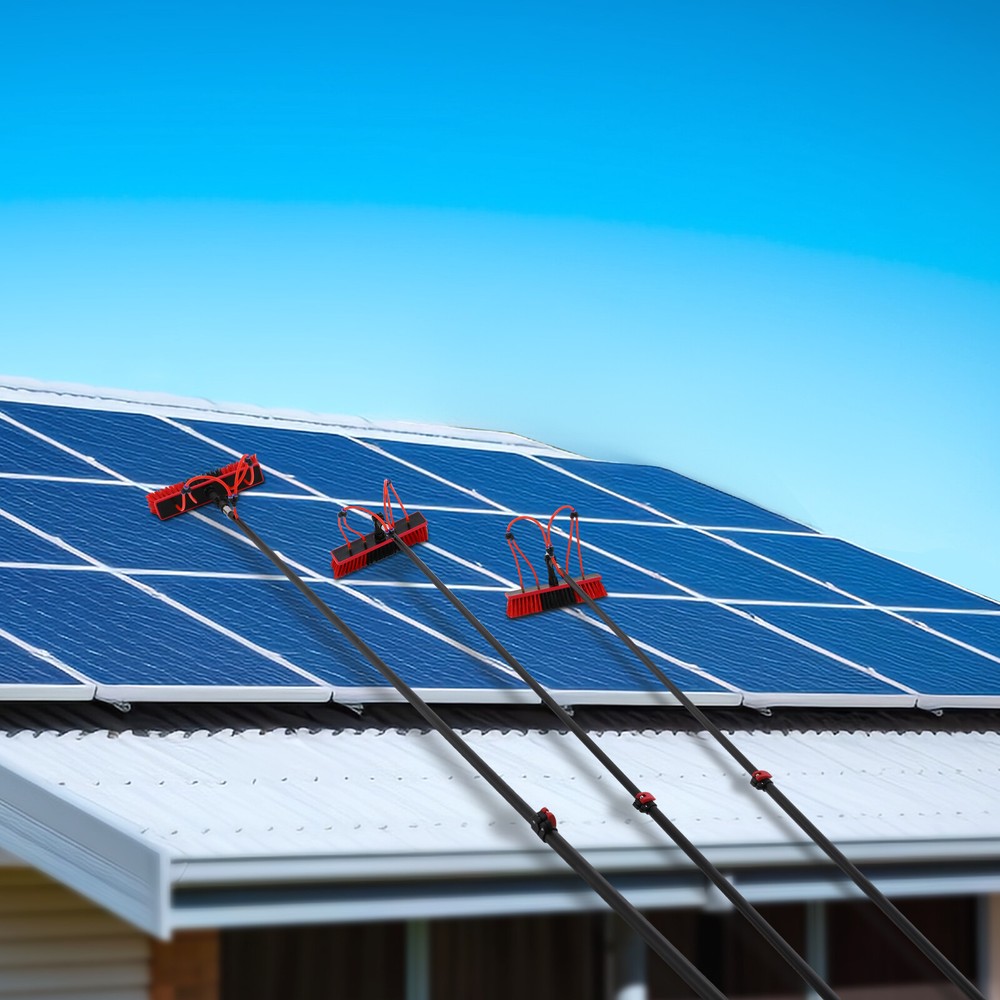 Cleaning Brush Kit for Solar Panel, Window Cleaning Equipment, Window Cleaning