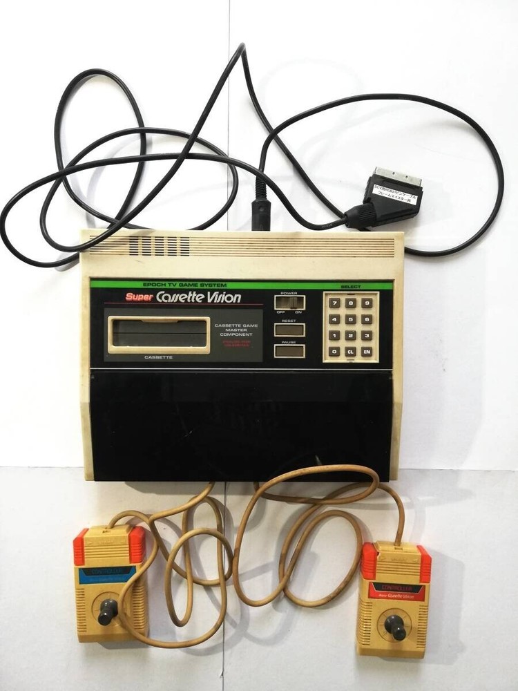For Parts Repair EPOCH SUPER CASSETTE VISION Console untested