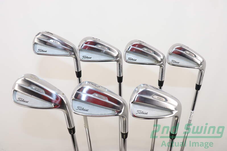 Titleist 2021 T100S Iron Set 4-PW Stiff Steel Right Hand +1/4 Inch