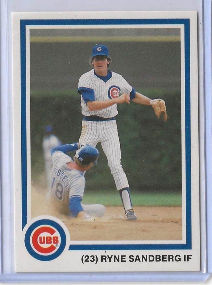 RYNE SANDBERG 1985 Chicago Cubs 7-Up PROMO Stadium Giveaway 7up SGA '85 MINT*