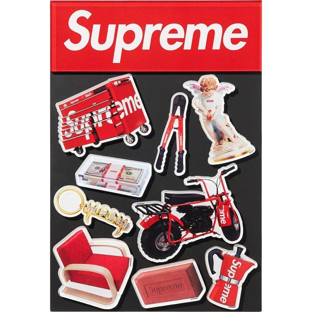 New unused  22SS New SUPREME Supreme MAGNETS 10 PACK Magnet Accessories