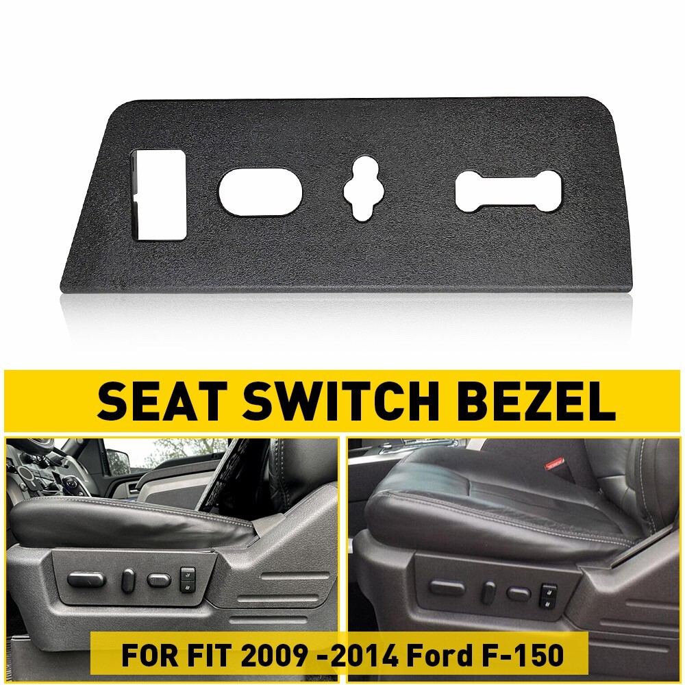 2009-2014 Ford F-150 Driver Side Power Seat Switch Bezel Panel