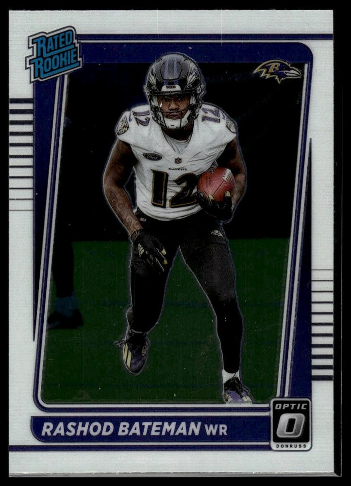 2021 Donruss Optic Rashod Bateman Rated Rookie Card #210