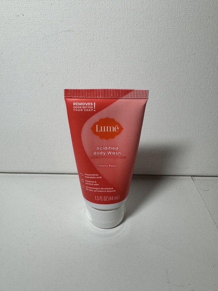 Lume Peony Rose Acidified Body Wash - 1.5oz