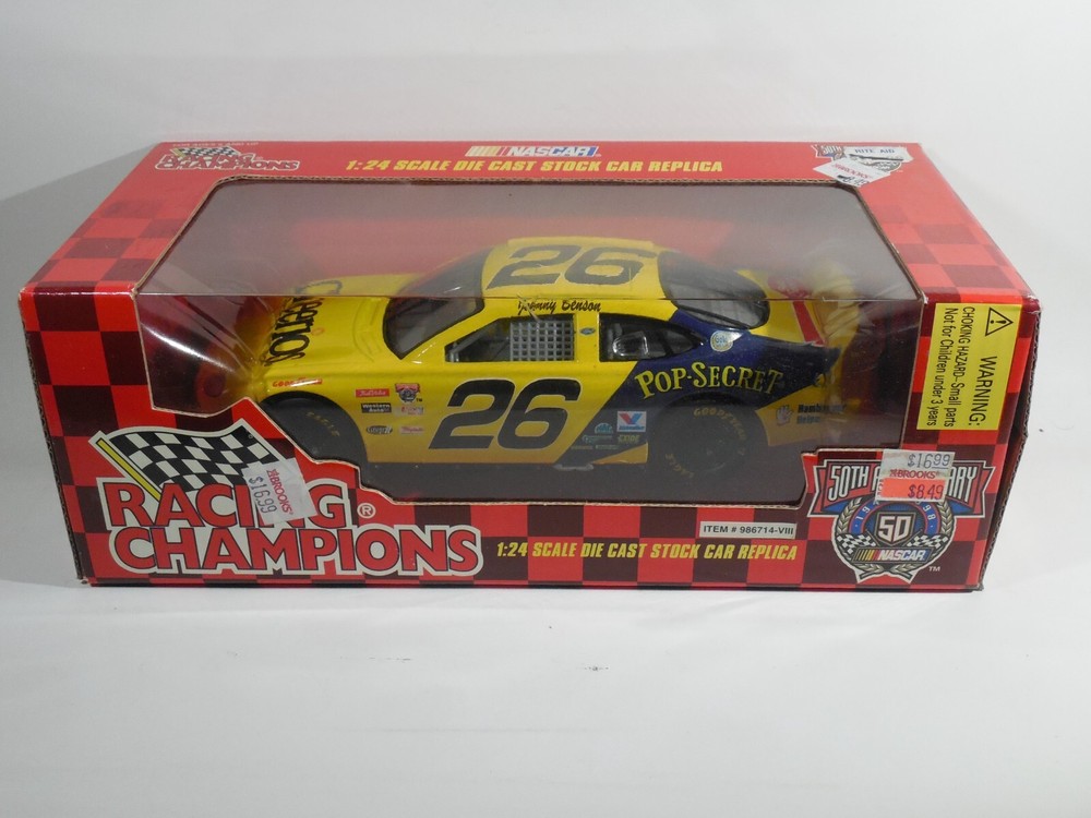 NASCAR 50th Anniversary #26 1:24 Scale Diecast Race Car Model