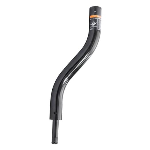 Kingpin Offset Boat Seat Swivel Post in Black for Yachts and Speedboats