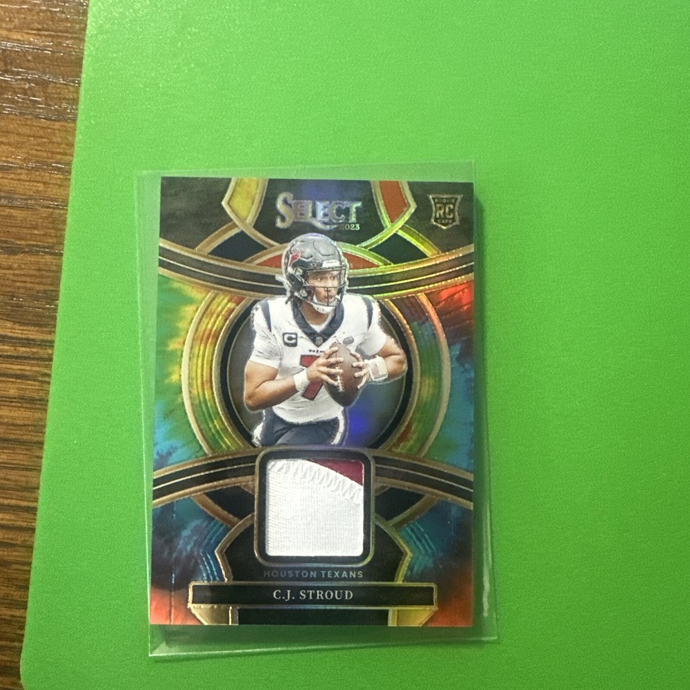 2023 Select Football CJ Stroud Tie Dye Patch 14/25