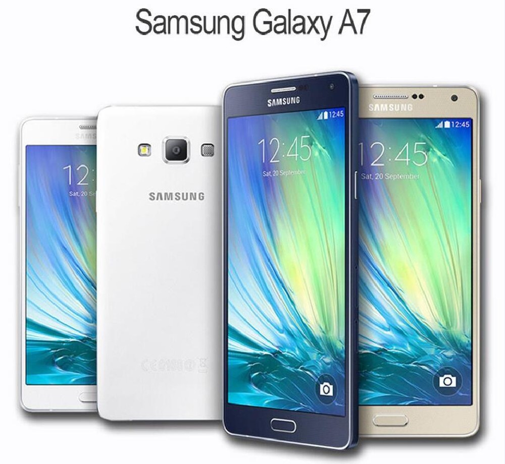 Original Samsung Galaxy A7 Duos A7000 Octa Core 13MP Smart Phone 2G RAM 16G ROM