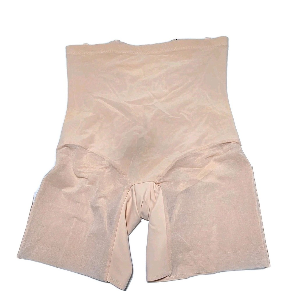 Honeylove Silhouette High Waist Shapewear Shorts 3X Sand Smoothing Control