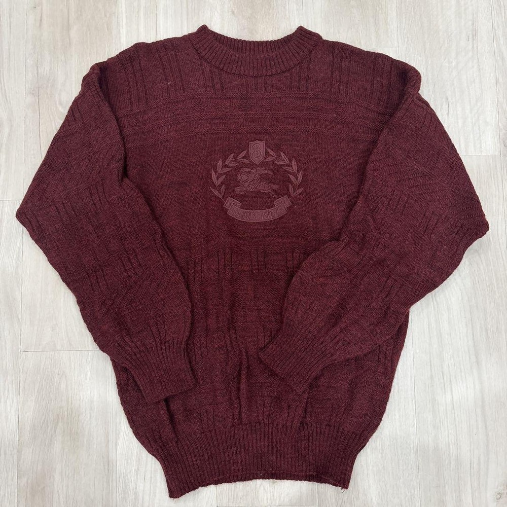 Burberry knit sweater Men's Fashion from Japan