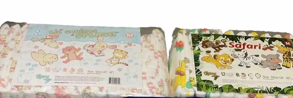 New MEGA Rearz Safari+Lil Squirts 2 Bag Lot Deal Size Medium Christmas Sale Deal-image