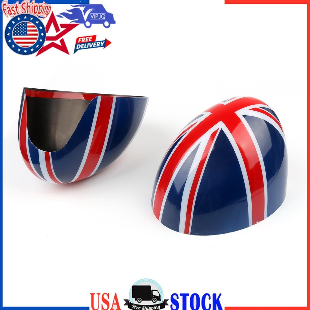 UK Flag Side Mirror Caps Set Covers for MINI Cooper Hardtop 2014 F55&2015 F56 YU