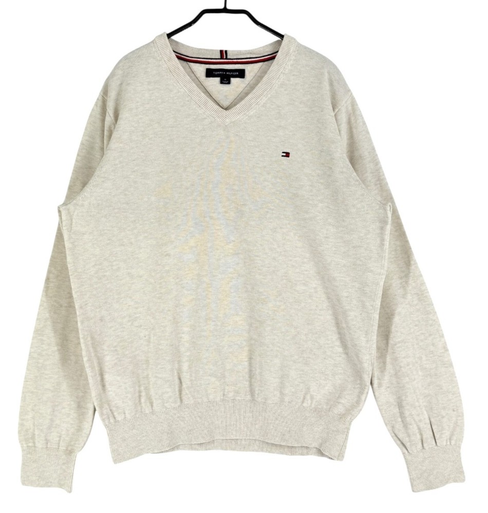 Tommy Hilfiger Men's Crew Neck Long Sleeve Sweater Size M