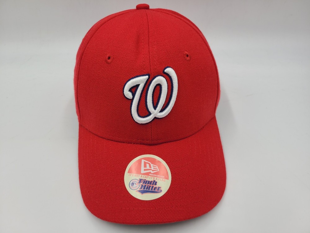 Vintage Washington Nationals New Era Adjustable Hat Cap Wool Blend Men Women MLB