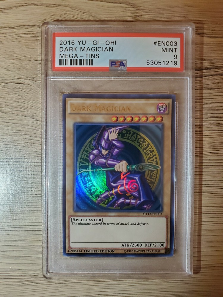 Dark Magician CT13-EN003 2016 Mega-Tins Limited Edition Yugioh Card