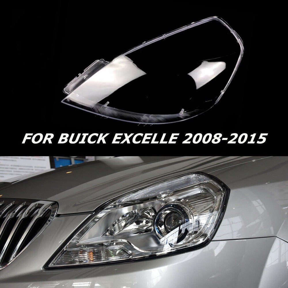 For Buick Excelle 2008-2015 Left Car Front Headlight Cover Lens Transparent