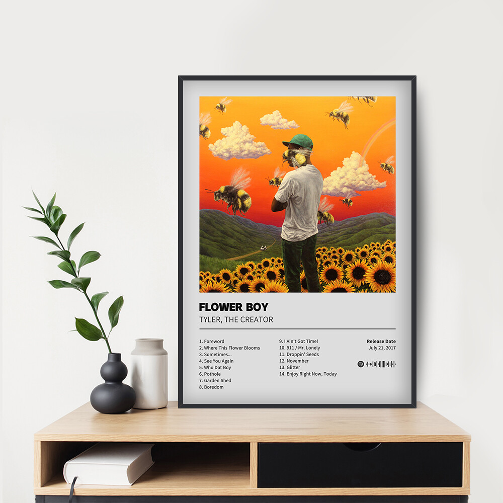 Flower Boy - Tyler, the Creator Album Poster 20x30