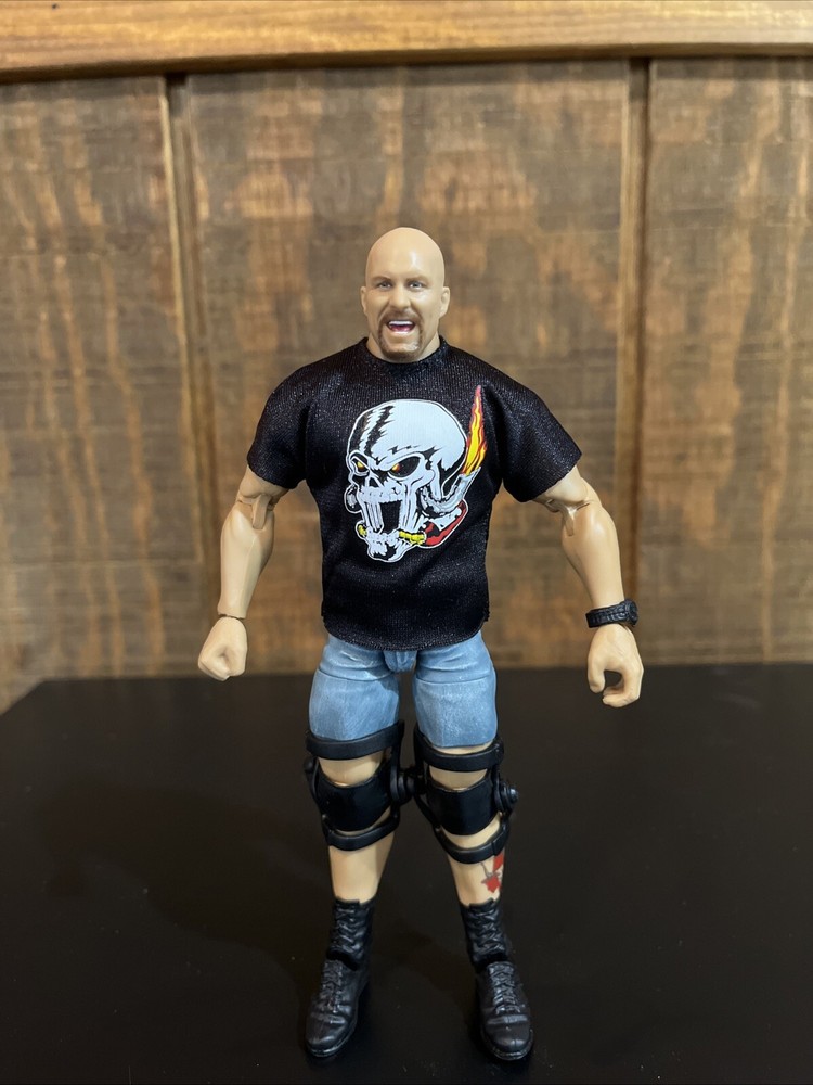 WWE Mattel Elite Smackdown Stone Cold Steve Austin Action Figure TargetExclusive