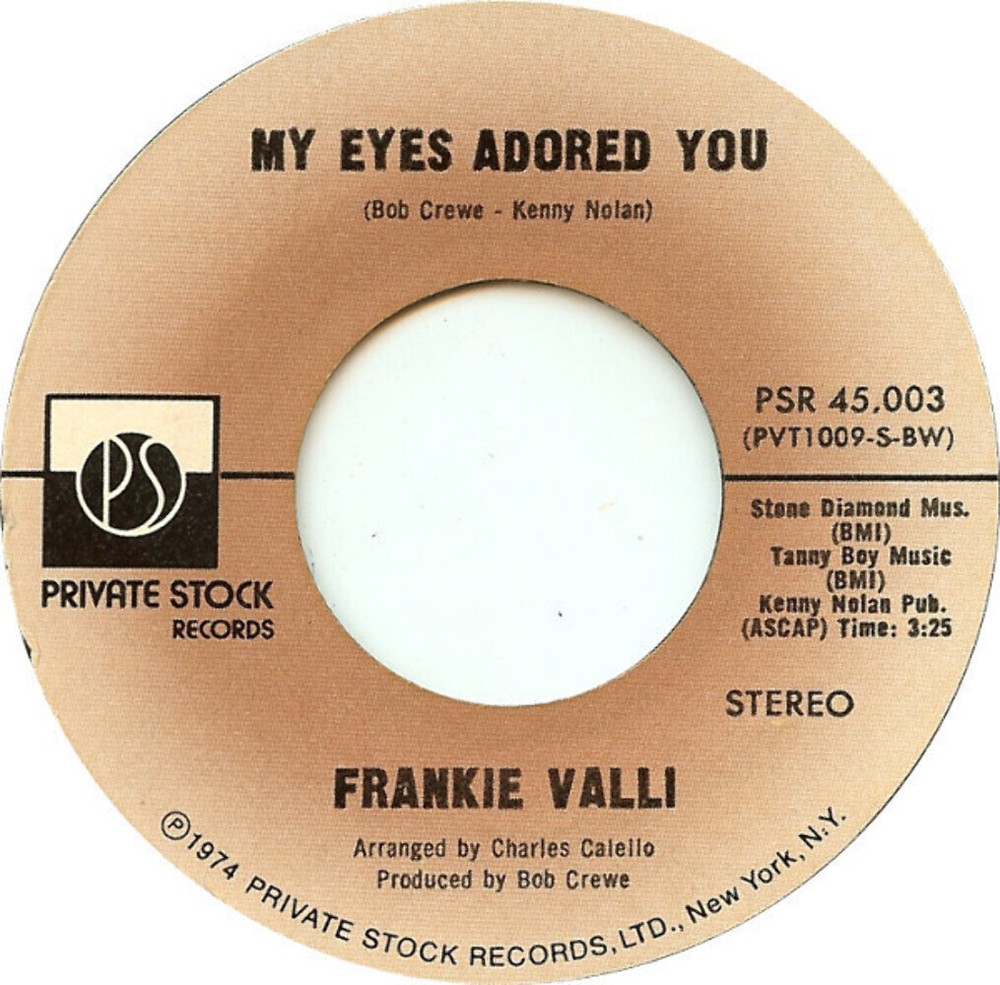 Frankie Valli - My Eyes Adored You (7