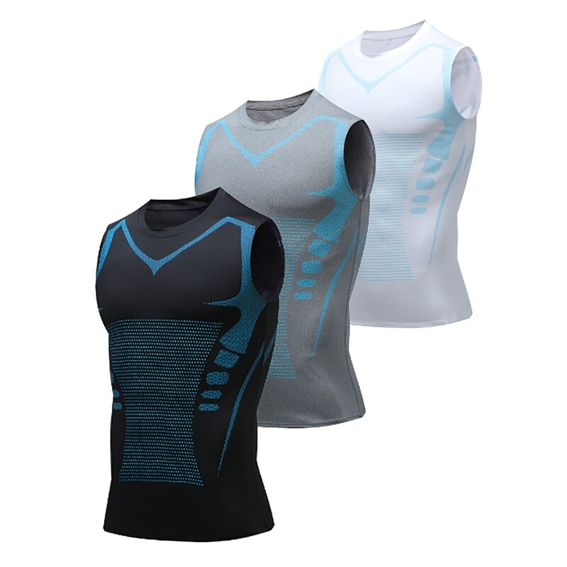 Compression Shirt Tanks Top Vest Body Shaper Sleeveless Shirt