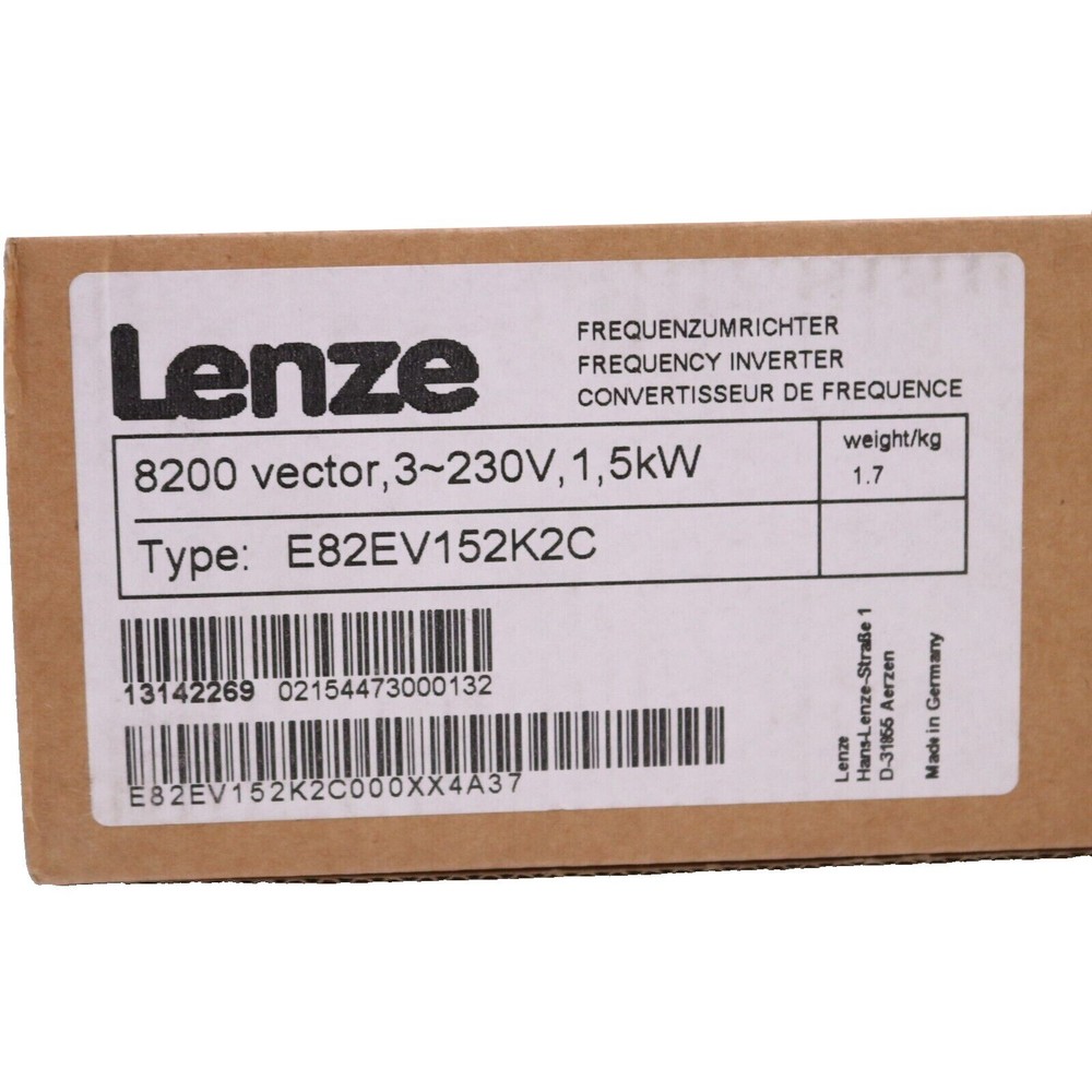 E82EV152K2C 1PC NEW Sealed Lenze Frequency Inverter Module EE82EV152K2C