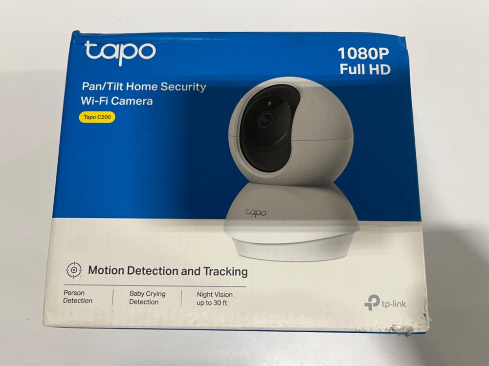 Tp-link 1080p H.264 Pan Tilt Home Security Wi-fi Camera Tapo C200 tapoc200