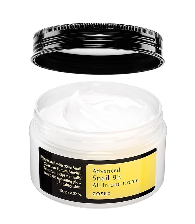 COSRX Advanced Snail 92 All in One Cream 100ml for Hydrated Glowing Skin