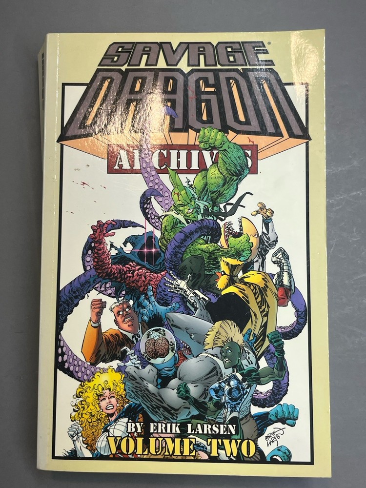 Savage Dragon Archives by Erik Larsen Volume 2 Graphic Novel
