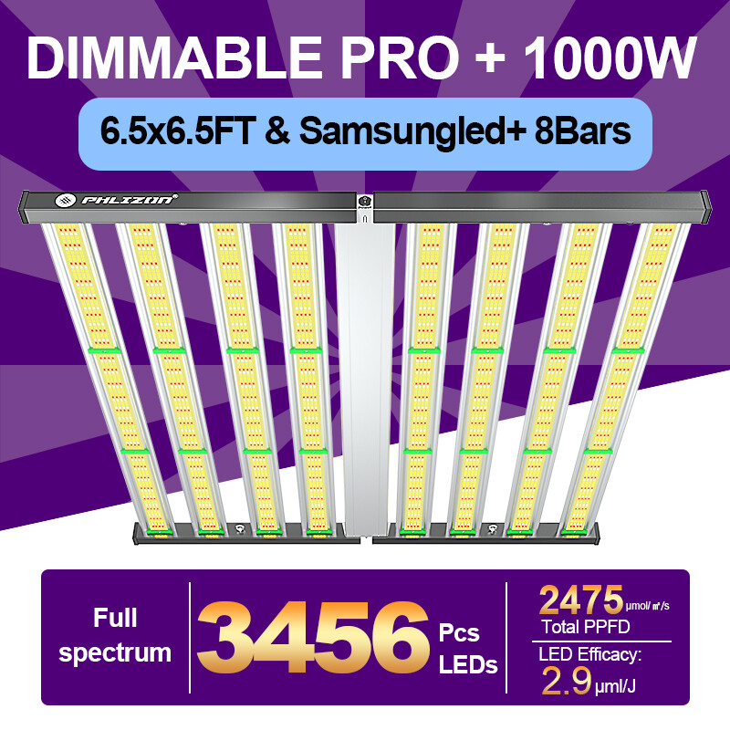 Spider 1000W SamsungLED Grow Light Full Spectrum CO2 Commercial Plant Veg Flower