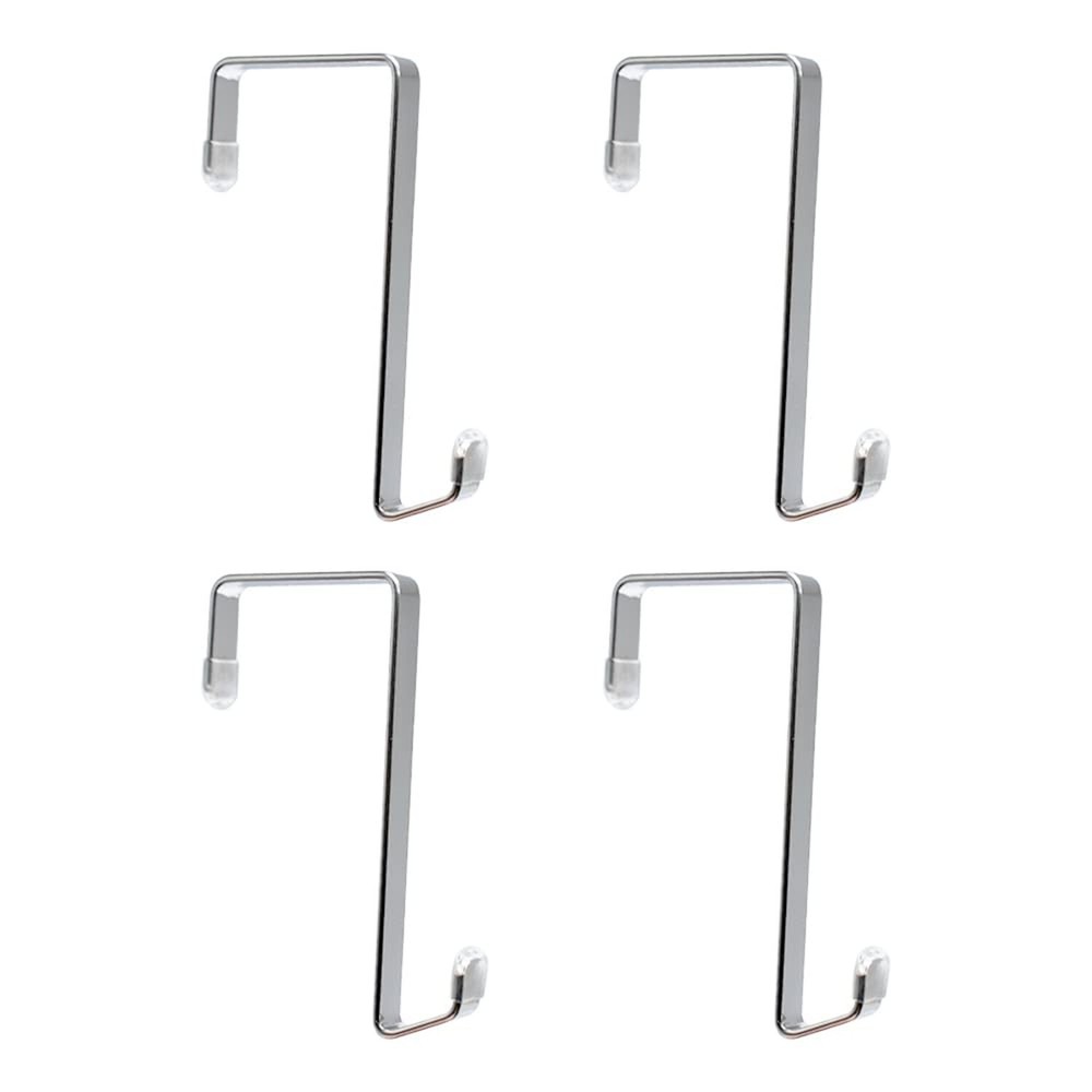 Heavy-duty Single Over Door Hooks, Stainless Steel Hanger Organizer for Hangi...