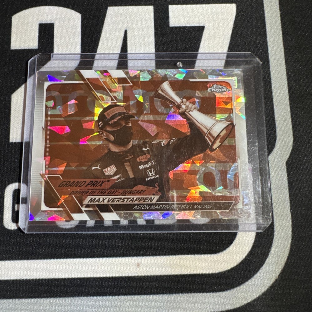 2021 Topps Chrome Sapphire Edition Formula 1 #19/100 Max Verstappen #168