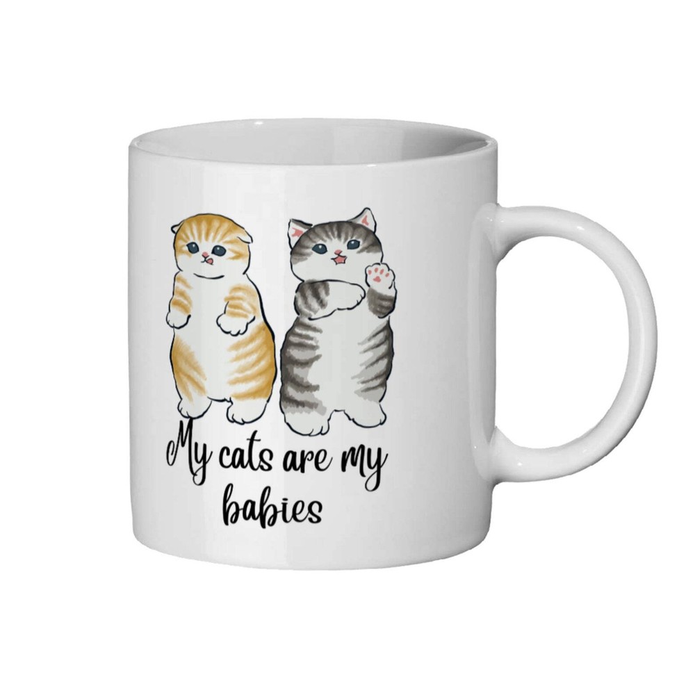 Cat Lovers Ceramic Mug for My Furry Baby Owners  