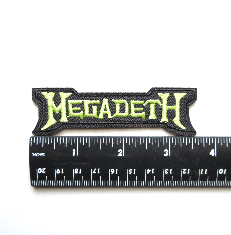🔥MEGADETH METAL BAND HAT BATTLE VEST JACKET MUSIC IRON ON EMBROIDERED PATCH