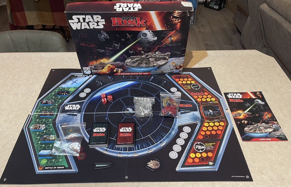 Star Wars Hasbro Risk Board Game The Reimagined Galactic Risk 2014 Complete