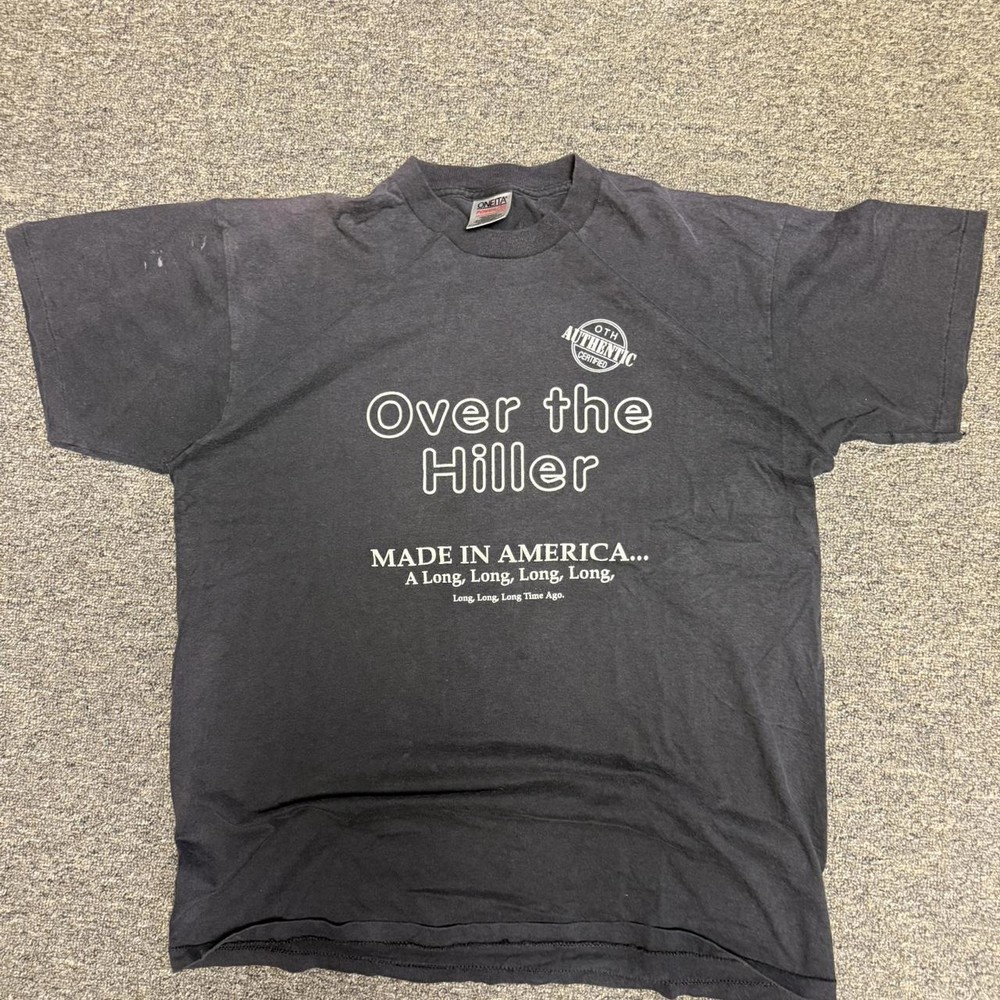 Vintage 90s Over The Hiller Made in America Shirt