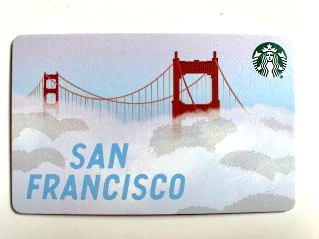 Starbucks Gift Card 2019 San Francisco MS 6217-image