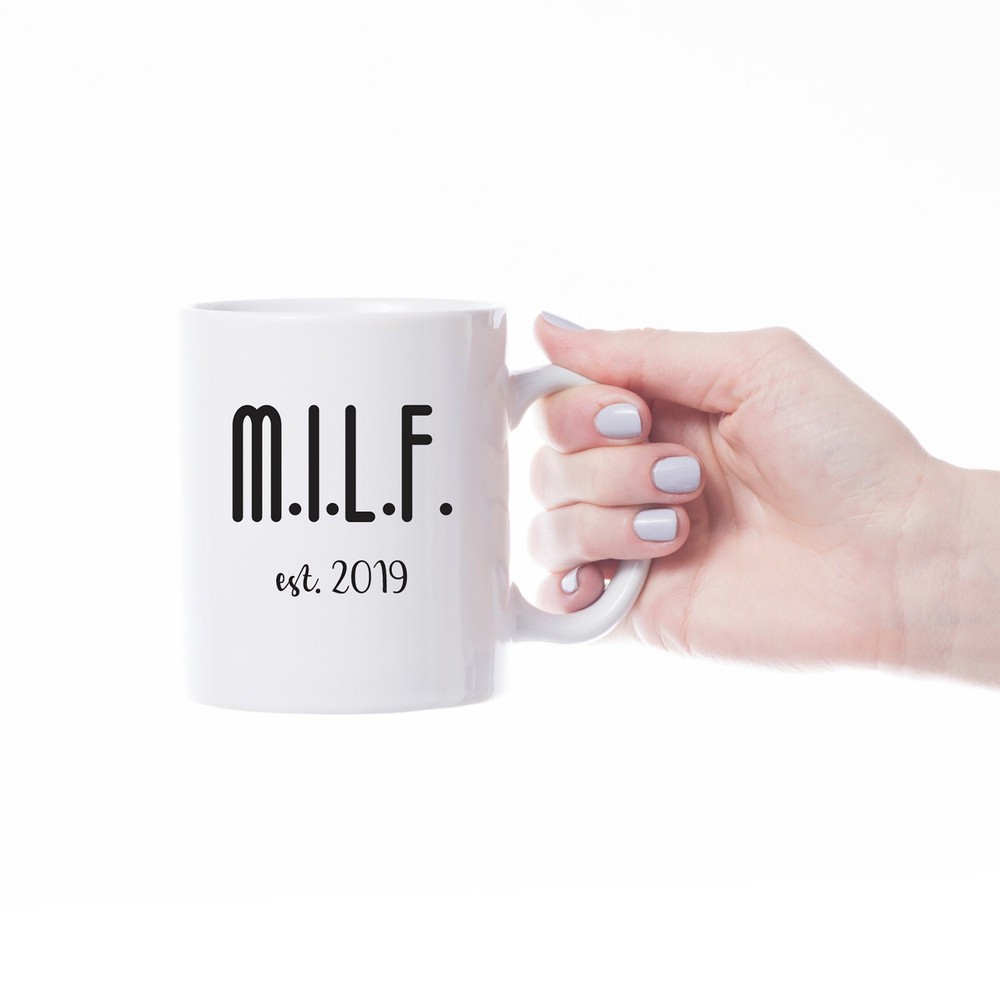 Milf Mug Funny Coffee Mugs For New Mom Gift Est Mug For Mom Expecting Mom Gift