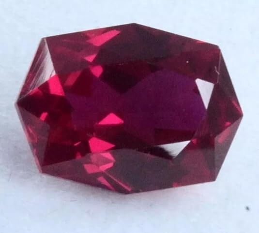 10.00 Ct Extremely Natural Red Ruby Fancy Shape Certified Loose Gemstone