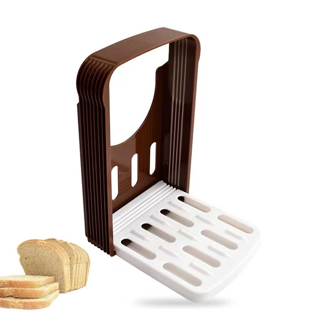 Bread Slicer, Kitchen Accessories,Bread/Bake,Compact Foldable Bread Sandwich ...