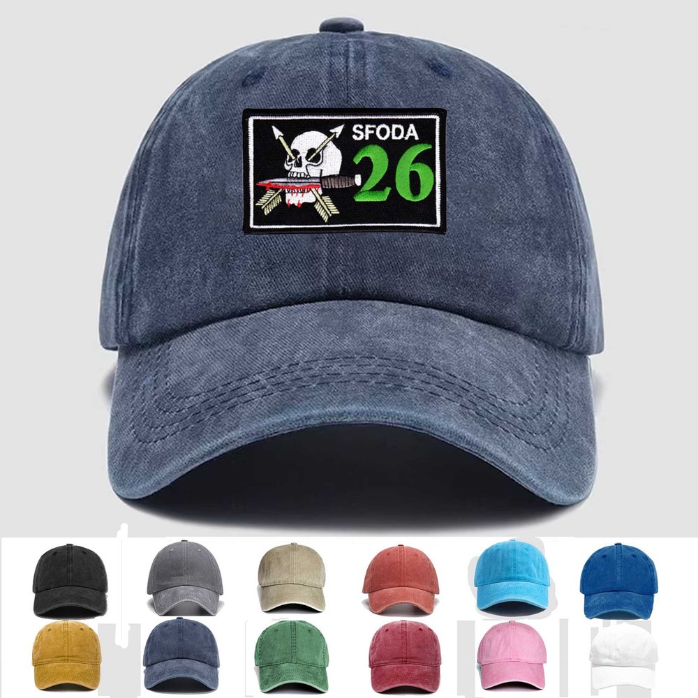Custom Personalization Embroidered Hat ODA-026, Veteran Cap, Trucker Hat, Gift